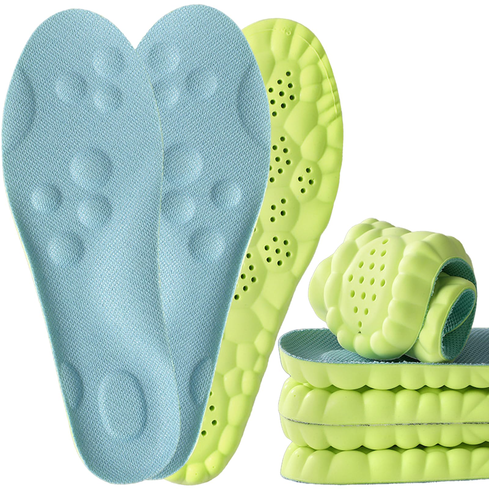 Maxee 3 Paar Orthopädische Einlegesohlen für Herren & Damen