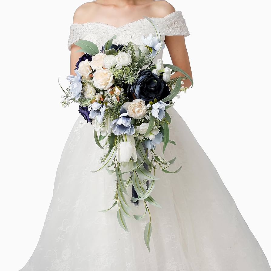 Amazon.co.jp: BENCENTRE 12インチ ネイビーブルー ブライダル