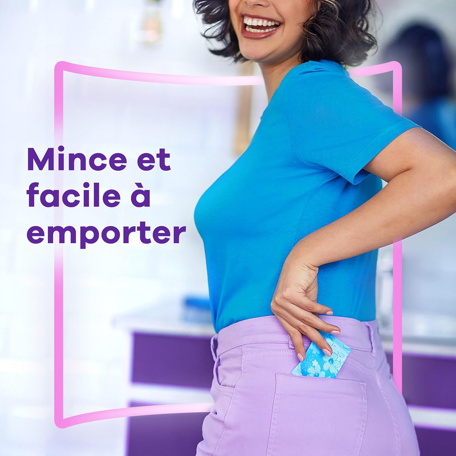 Always Thin No Feel Protection Daily Liners, Regular Absorbency, Designed with a Breathable Layer to Help Keep You Dry, Unscented, 120 Count - Image 9