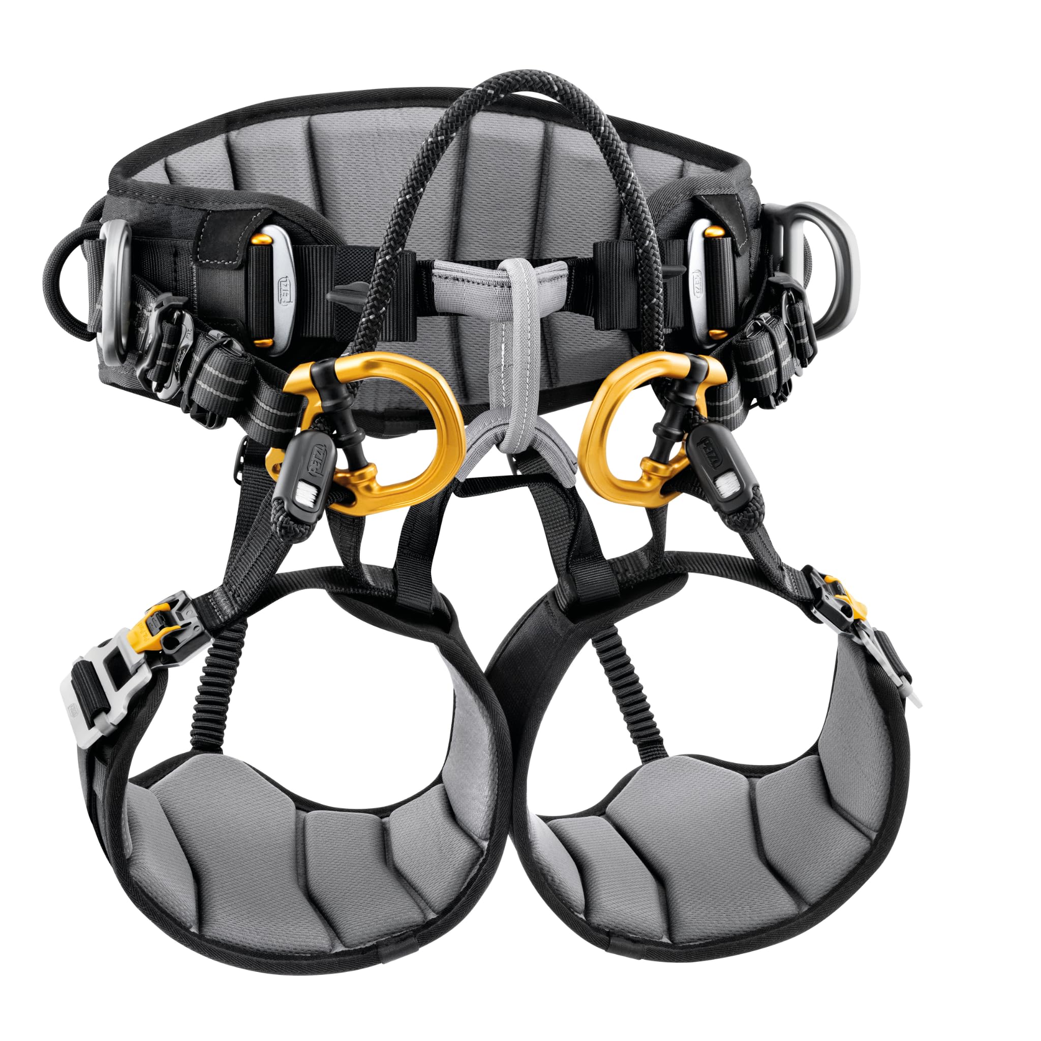 PETZL Sequoia Srt Tree Care uprząż do siedzenia, czarna/żółta, 0