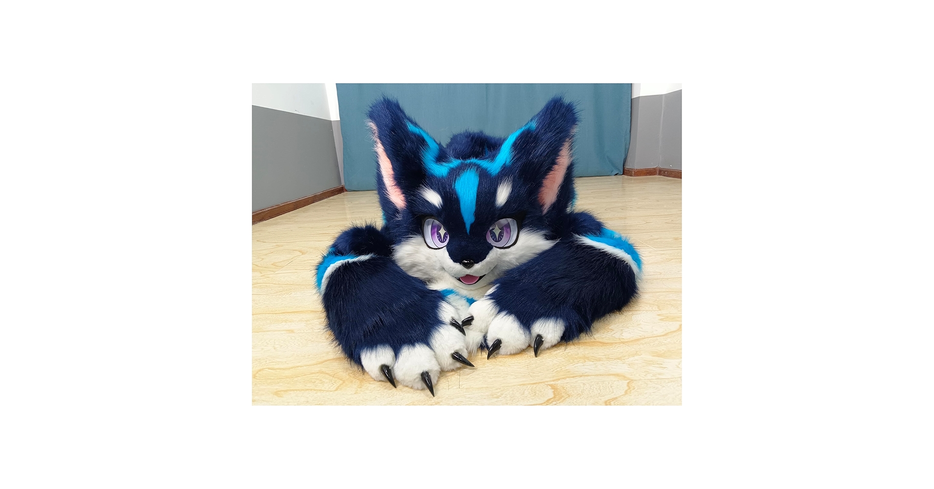 ケモノ着ぐるみ（全身） 人形付き　マスク 短毛 ぬいぐるみ kigurumi A ケモノ着ぐるみ（全身） 人形付き マスク 短毛 ぬいぐるみ kigurumi A