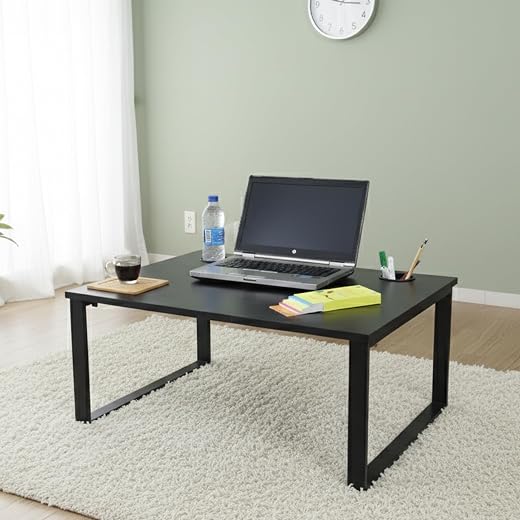 Isomars Bed Desk/Floor Desk Laptop Study Table for Work from Home, Online Classes, Card Games and Kid's Activities | 76x61...