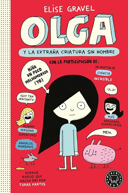 Portada de Olga y la extraña criatura sin nombre. Nueva edición