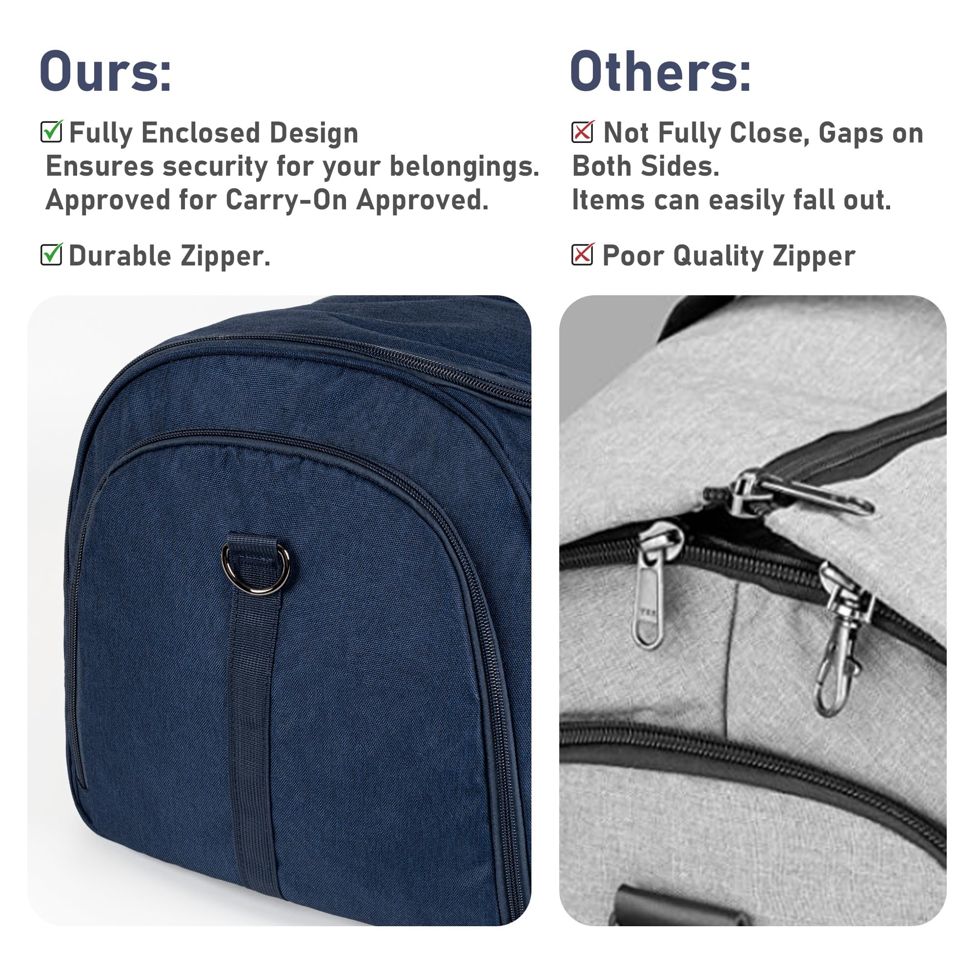 Amazon.co.jp: Zingtto コンバーチブルガーメントダッフルバッグ