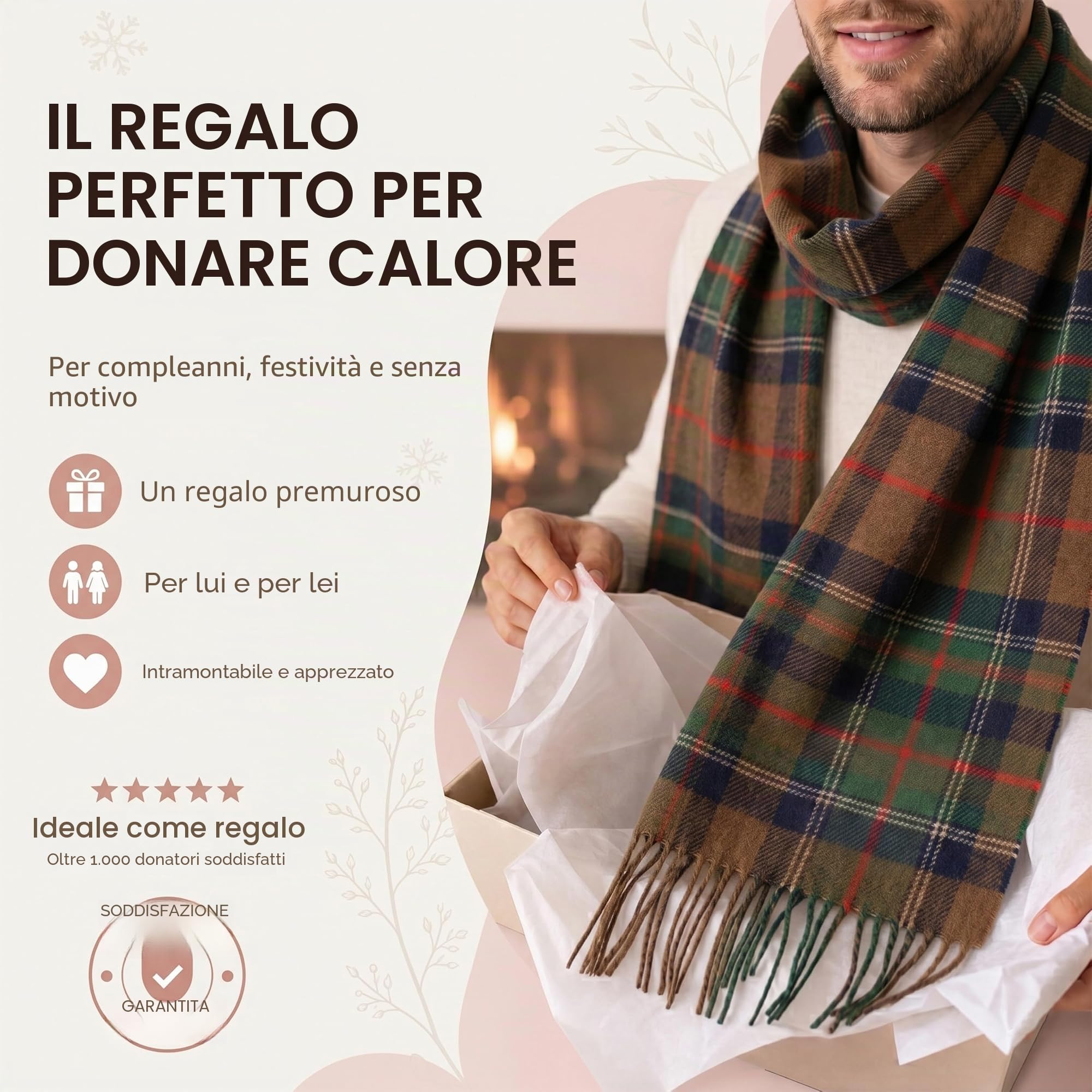 Heritage Traditions Sciarpe, scialli, scialli e involucri in 100% pura lana tartan