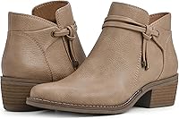 Vista 2 de WHITE MOUNTAIN Zapatos de mujer Althorn Block Heel Bootie