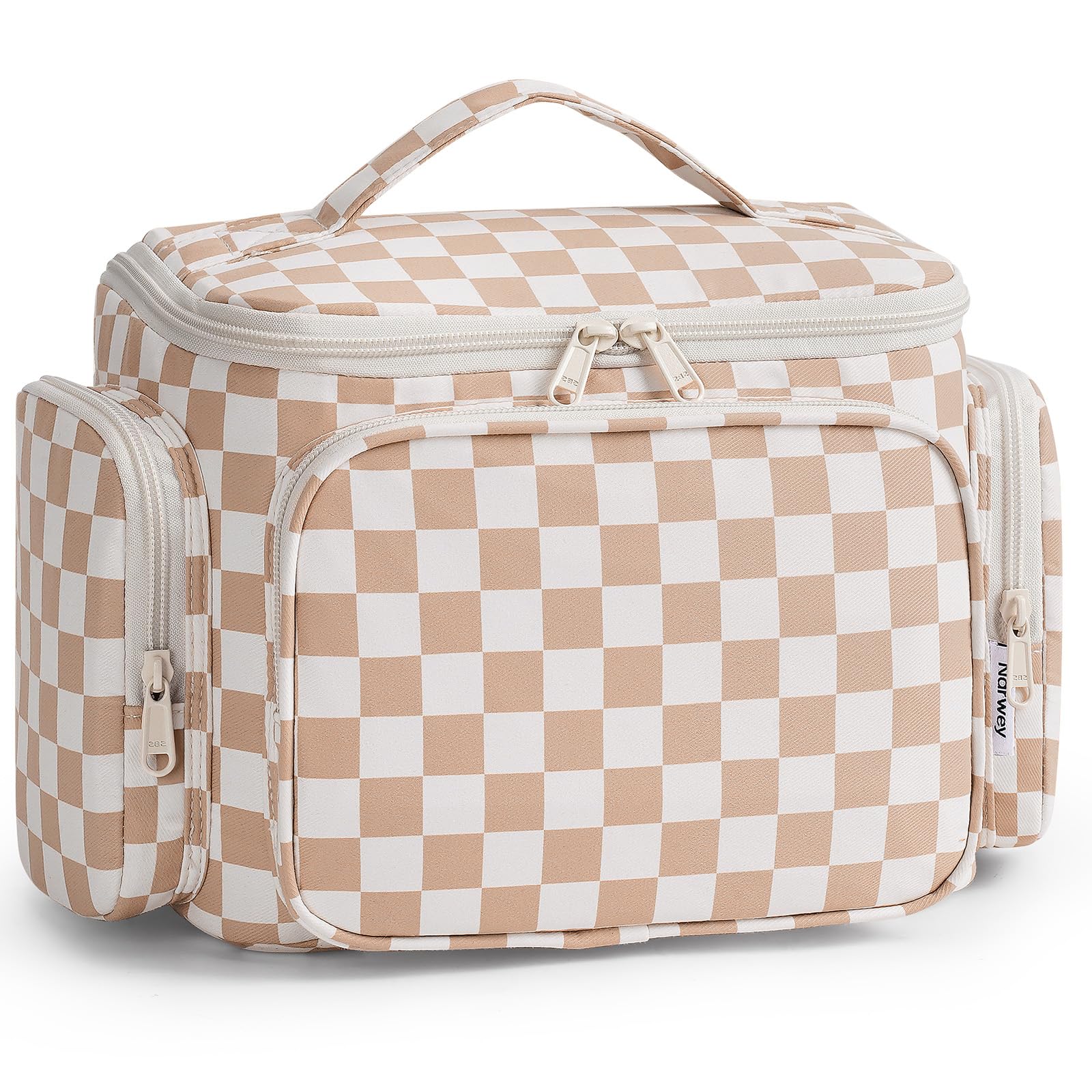 Narwey Hanging Travel Toiletry Bag with Organized Compartments