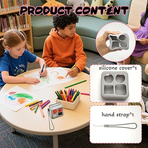 Miniatura 15 de Funda de silicona antideslizante para mini reproductor de audio YOTO, funda protectora para mini reproductor; accesorio para reproductores de música