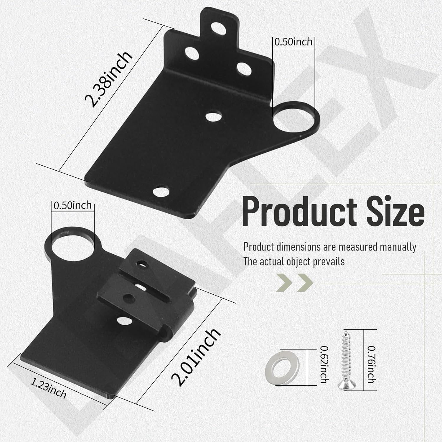 634166 Door Hinge Kit Compatible with Norcold Fits N6X N1095 N7X N7LX NALX NA7LX N8X NA8X NA8LX N8XRFT N8XRT N8XF N8VF Polar Series Refrigerator