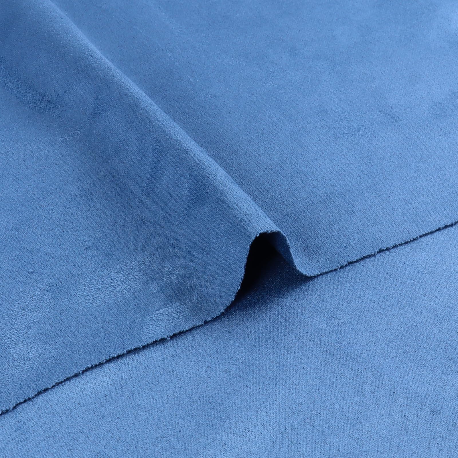 36"x65" Suede Headliner Fabric Without Foam Backing,Double-Sided Faxu Suede Headliner for Car,Truck,SUV,RV,Auto Interi,Headliner Material-Blue