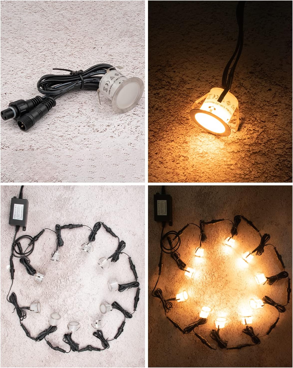 Recessed LED Deck Light Kits
