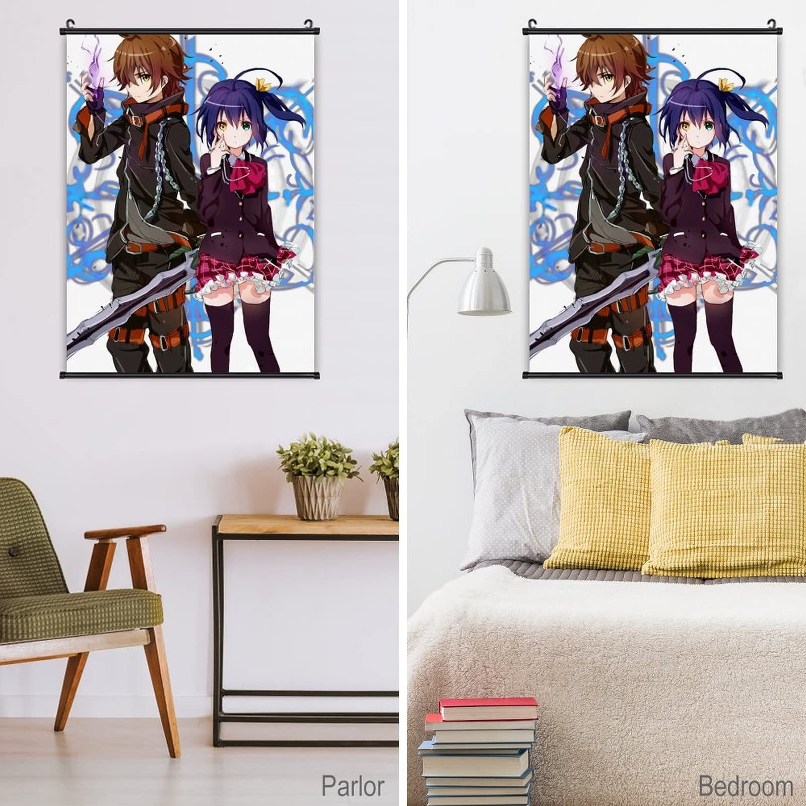 Amazon.co.jp: ポスター 壁掛 かわいい アニメ柄 キャラクター柄 中二