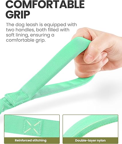 Miniatura 8 de Correa de cuerda elástica para perros Outdoormaster para mayor seguridad y comodidad de su perro