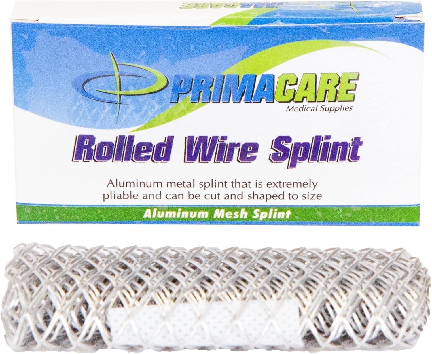 PrimaCare IS-5526 First Aid Emergency Rolled Mesh Wire Splint for Fractured Wrist Brace, Broken Toe, Braces, 26" x 4" image 3 of 6 B001USEMD2