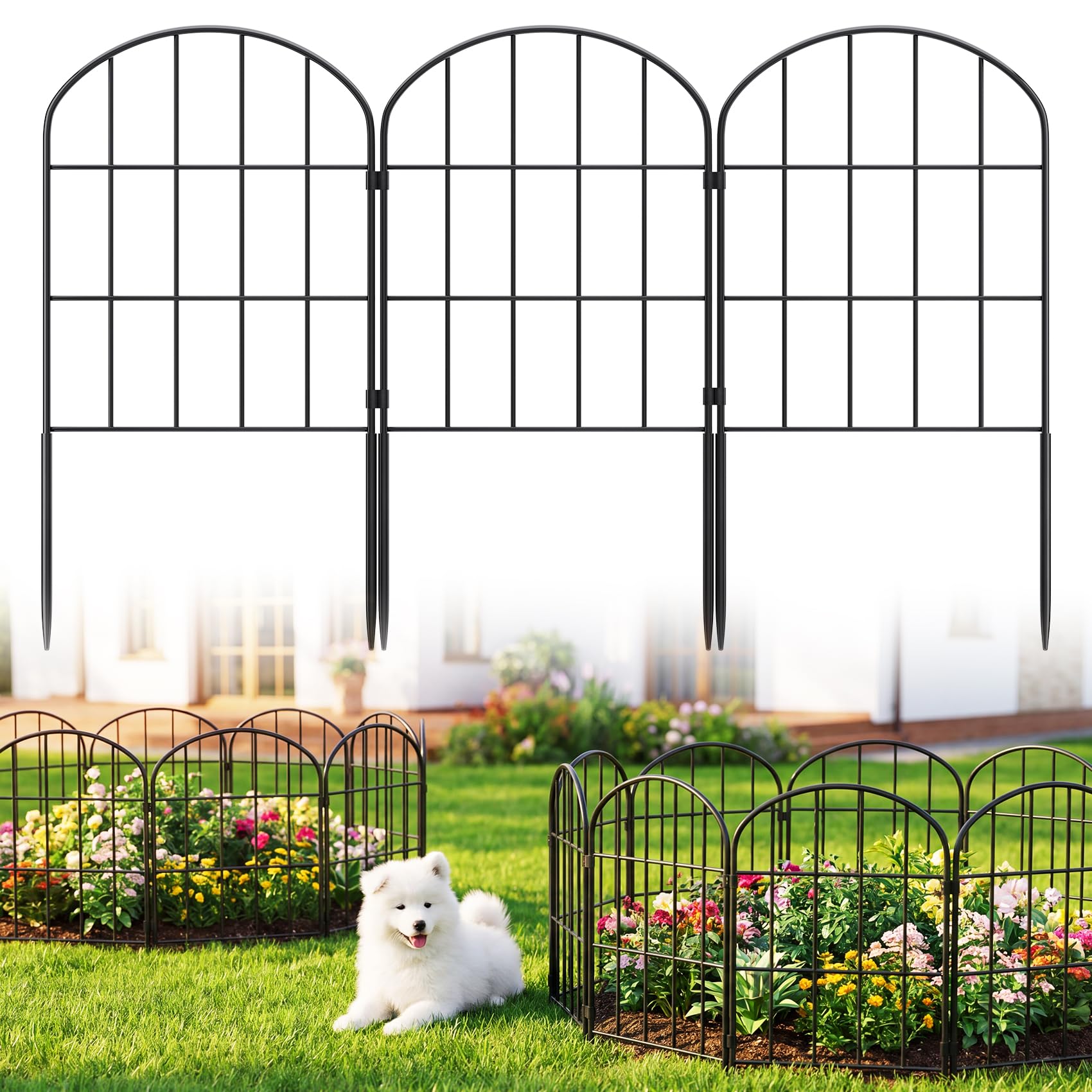 KIMAZO Decorative Garden Fence