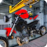 Taller de construcción de bicicletas modelo 3d