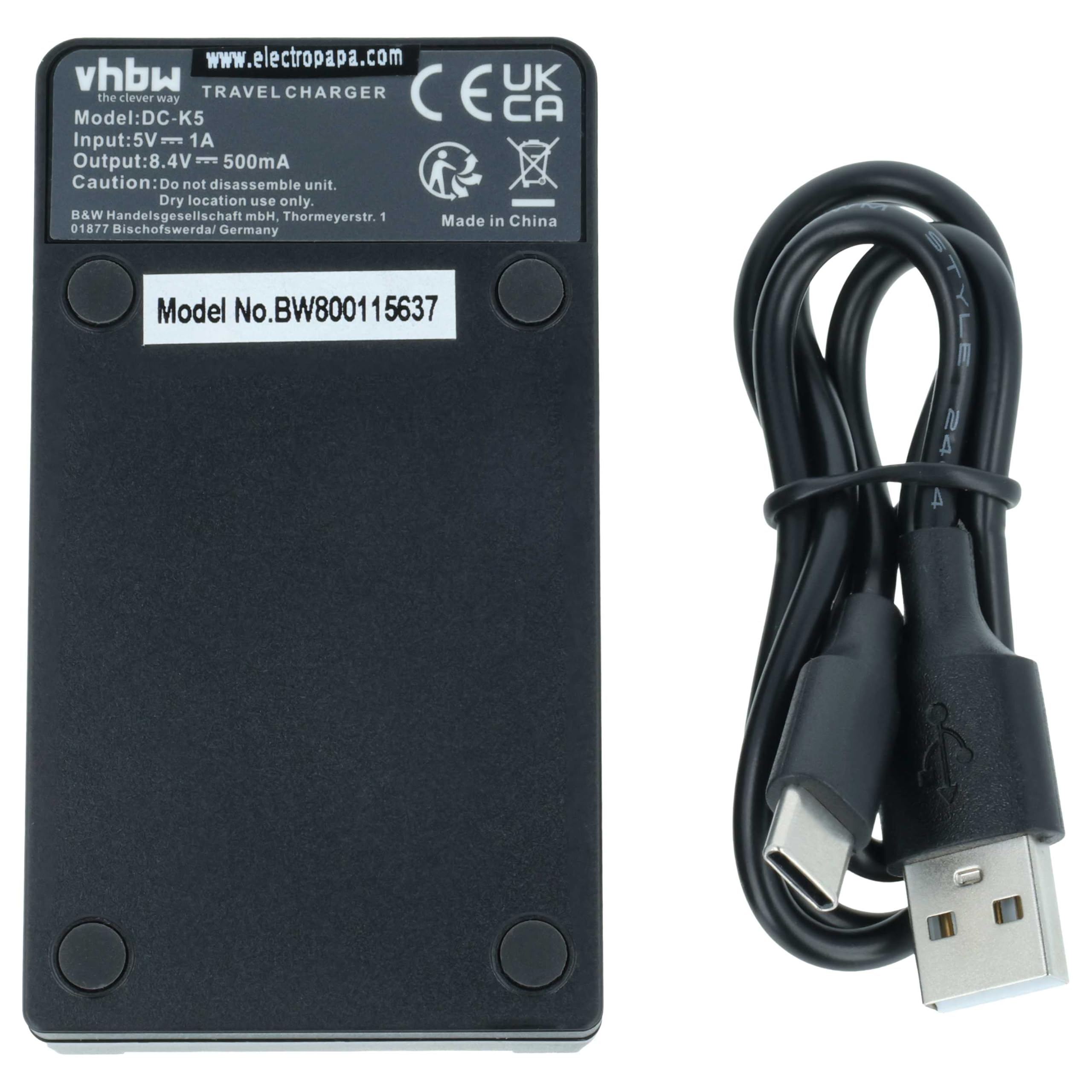 vhbw caricatore USB-C compatibile con Sony ZV-E10 II, ILME-FX2A, ILME-FX3A, ZV-E1, FX2, FX3 camera - Base di carica + cavo USB-C + spia di carica vhbw caricatore USB-C compatibile con Sony ZV-E10 II, ILME-FX2A, ILME-FX3A, ZV-E1, FX2, FX3 camera - Base di carica + cavo USB-C + spia di carica
