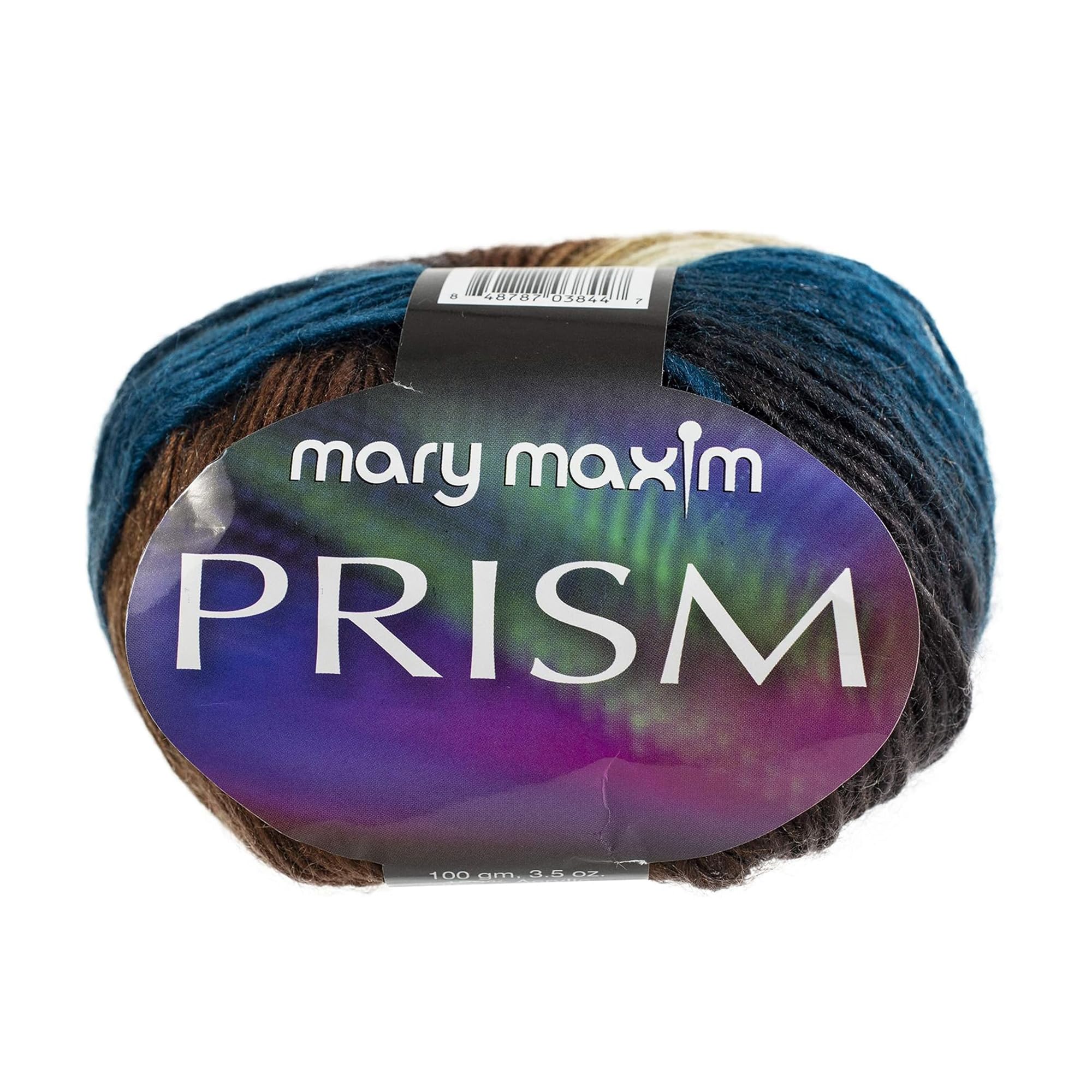 Amazon.com: Mary Maxim Prism Yarn, Soft Acrylic Multicolor DK Yarn