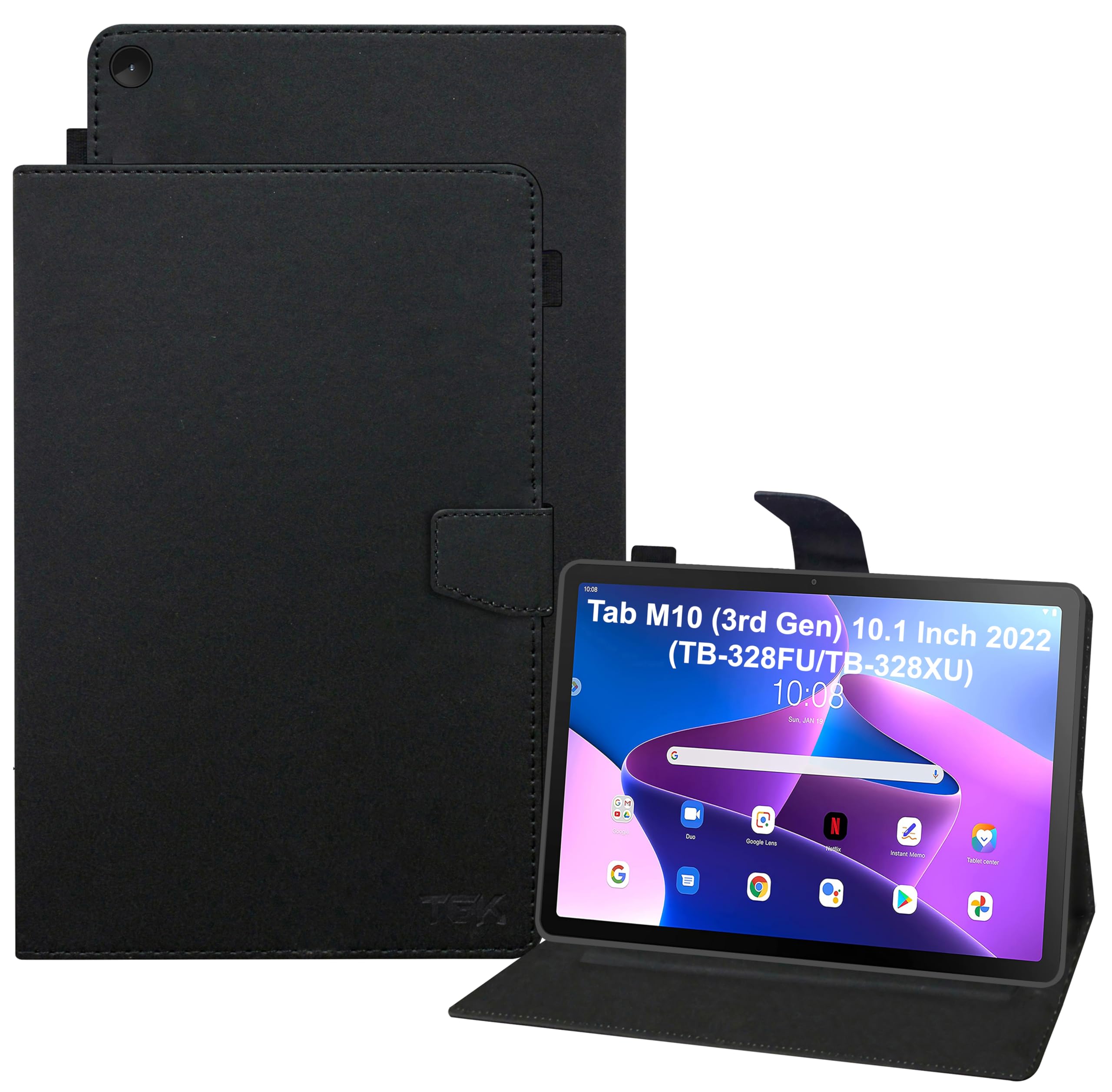 TGK Leather Flip Stand Case Cover for Lenovo Tab M10 FHD 3rd Gen