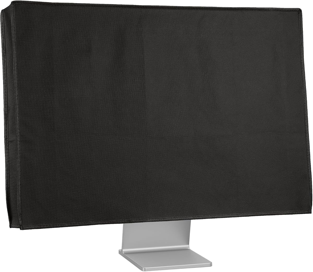 kwmobile Monitor Cover Compatible with 31-32" monitor - Dust Cover Computer Screen Protector - Black