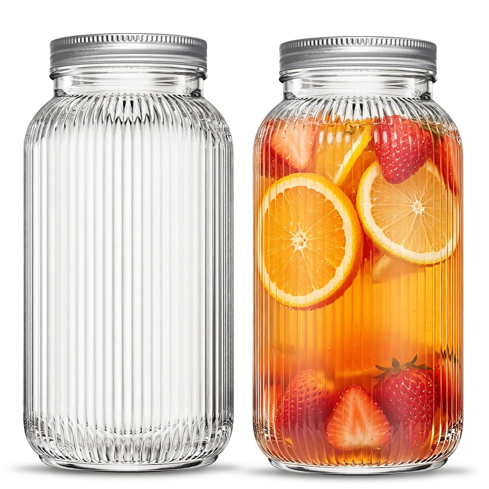 Bocaux en verre anti-gaspillage pour conserver vos marinades et préparations fraîches