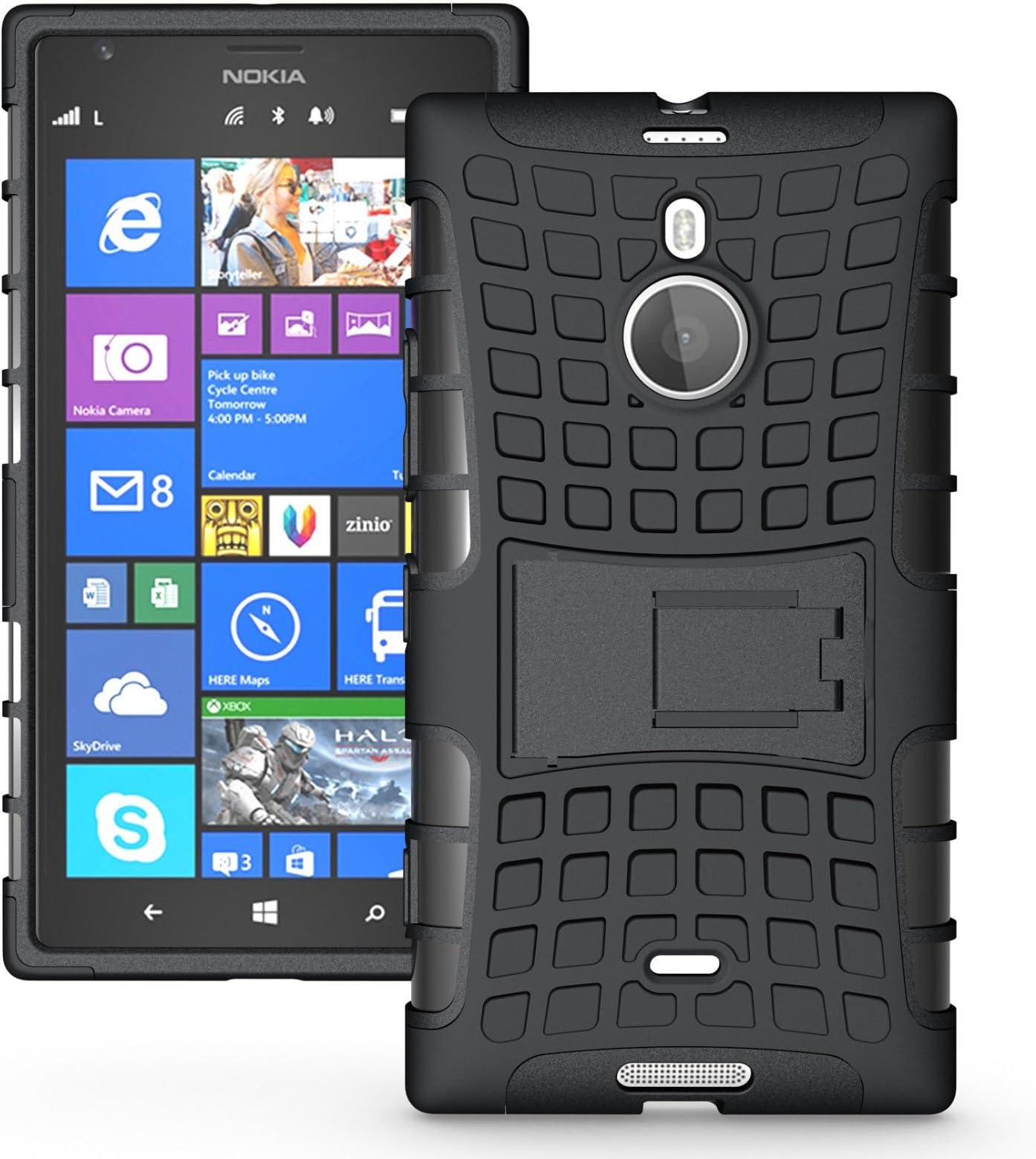 Nokia Lumia 1520 Case - ALLIGATOR Heavy Duty Back Cover for Nokia Lumia 1520, Black
