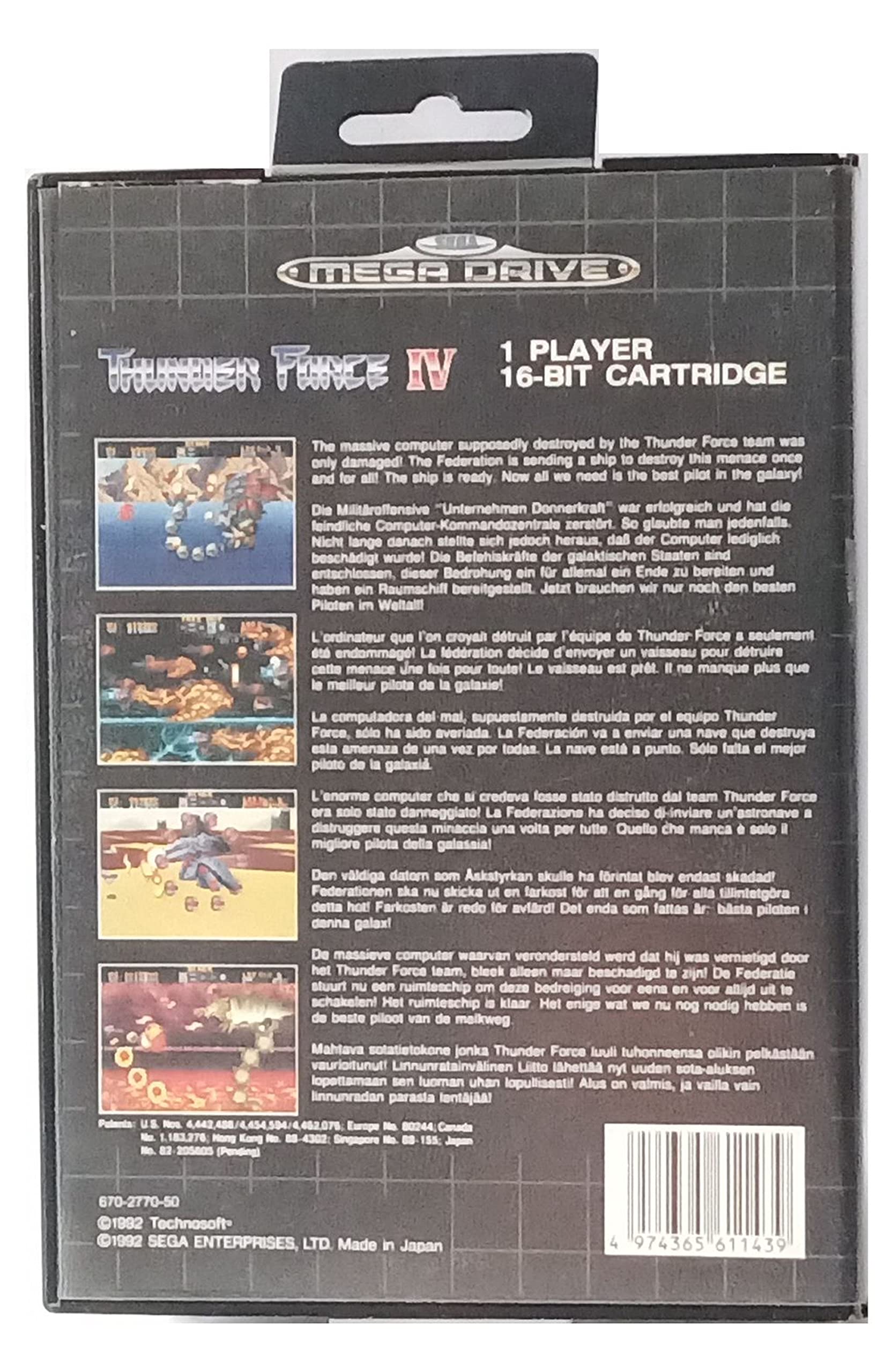 Thunderforce 4 [Megadrive FR]