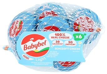 Babybel, Babybel Light 6 Count, 4.2 Ounce