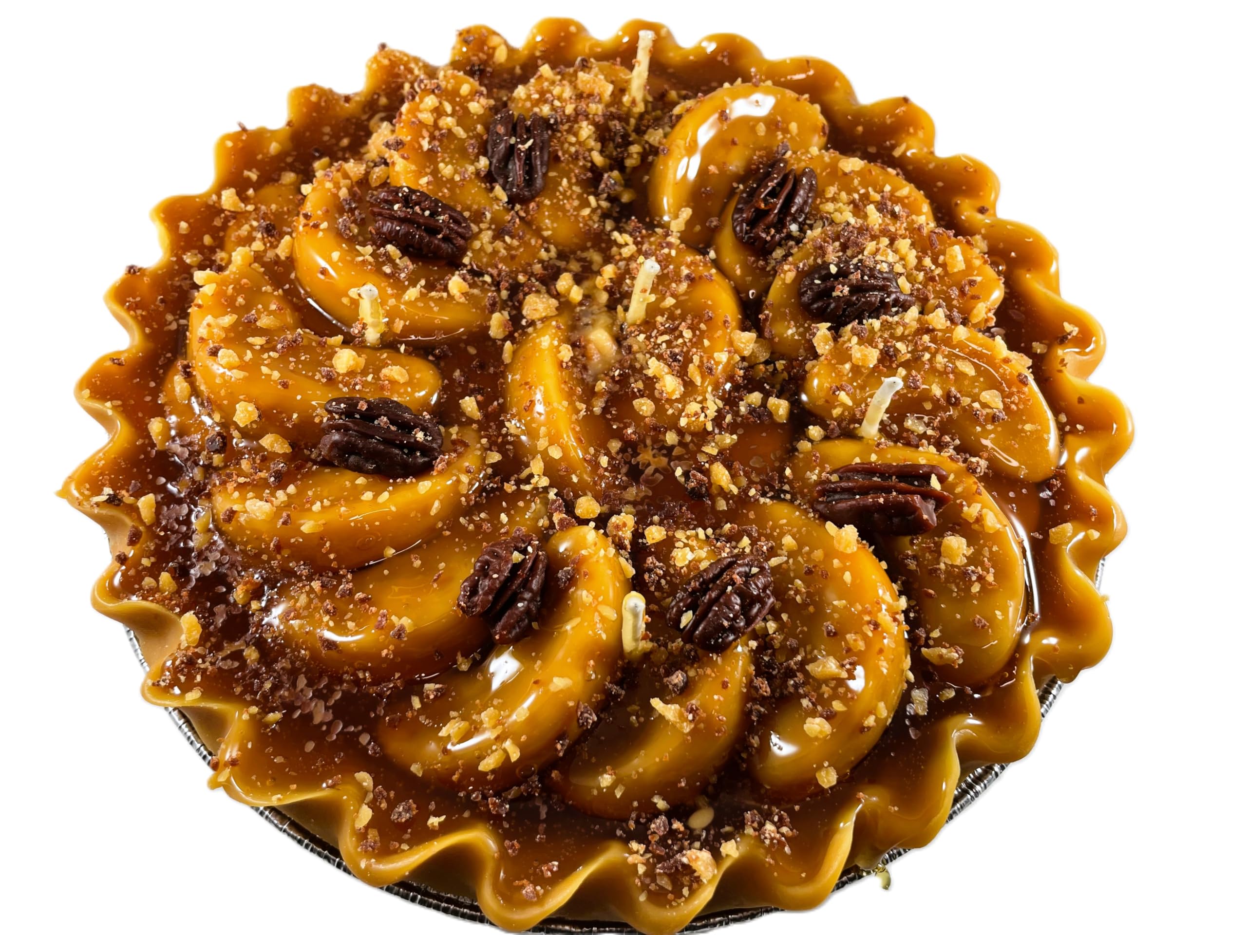 Apple Scented Dessert Pie Candle, 9 Inch Candle, Soy Candle, Novelty and Gifts for Women, Gifts for Grandma, Housewarming Gift