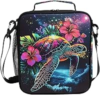 Vista 15 de MNSRUU Lunch Bags for Boys Girls, Wolf Reusable Insulated Lunch Box Thermal Meal Tote Kit, Cooler Bag Organizer with Adjustable Shoulder Strap