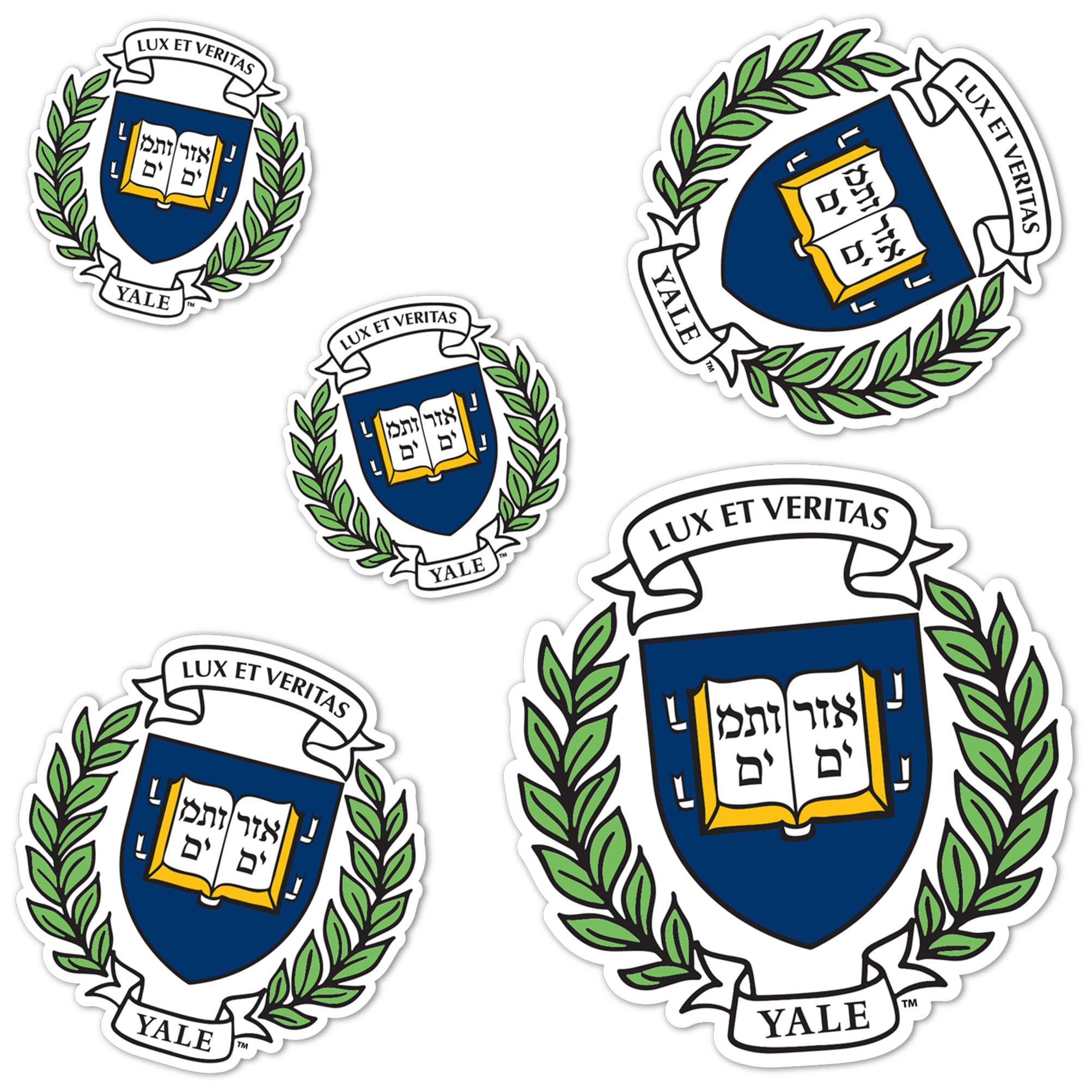 Desert Cactus Yale University Sticker Bulldogs Sticker Vinyl Decals Laptop Water Bottle Car Scrapbook T3 (Type 3-3)