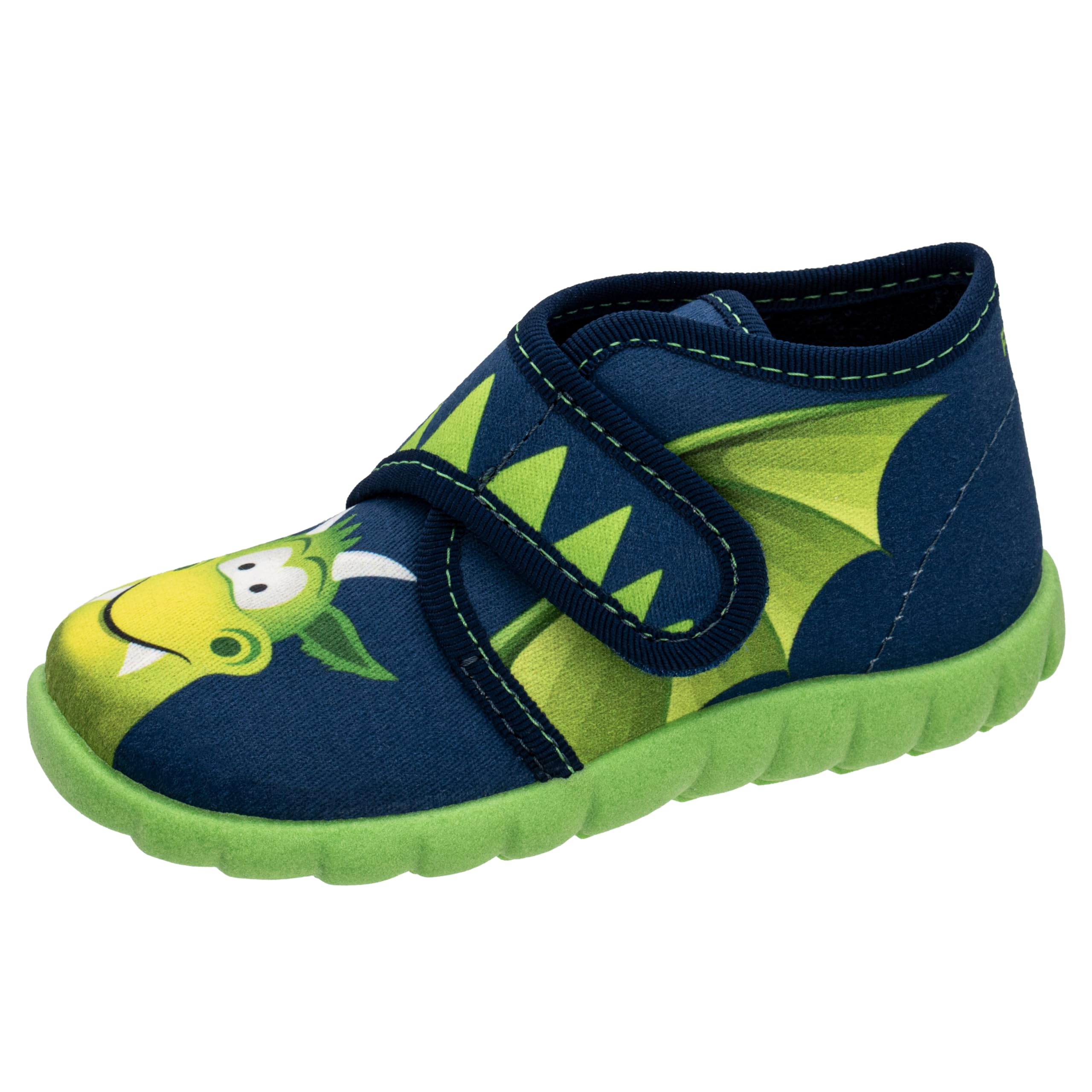 Fischer Boy's Flexi Mule, Blue-Green, 8.5 UK Child