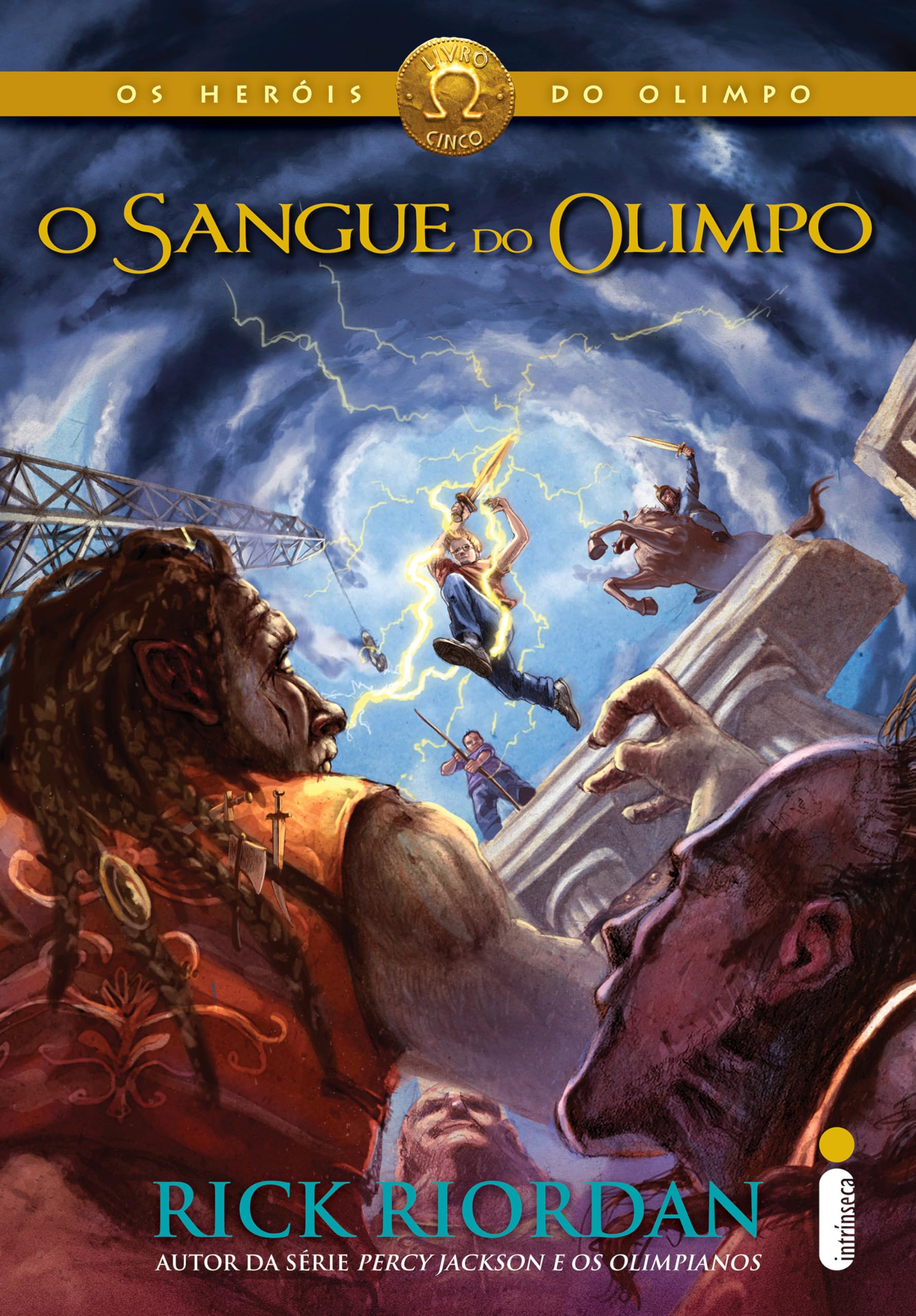 O sangue do Olimpo (Os Heróis do Olimpo Livro 5) (Portuguese Edition)