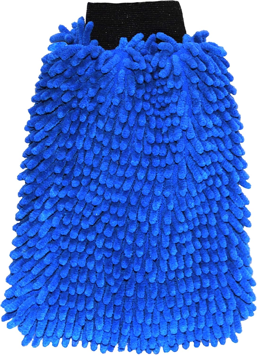POLYTE Microfiber Chenille Car Wash and Dust Mitt and Glove Set, 3 Pack