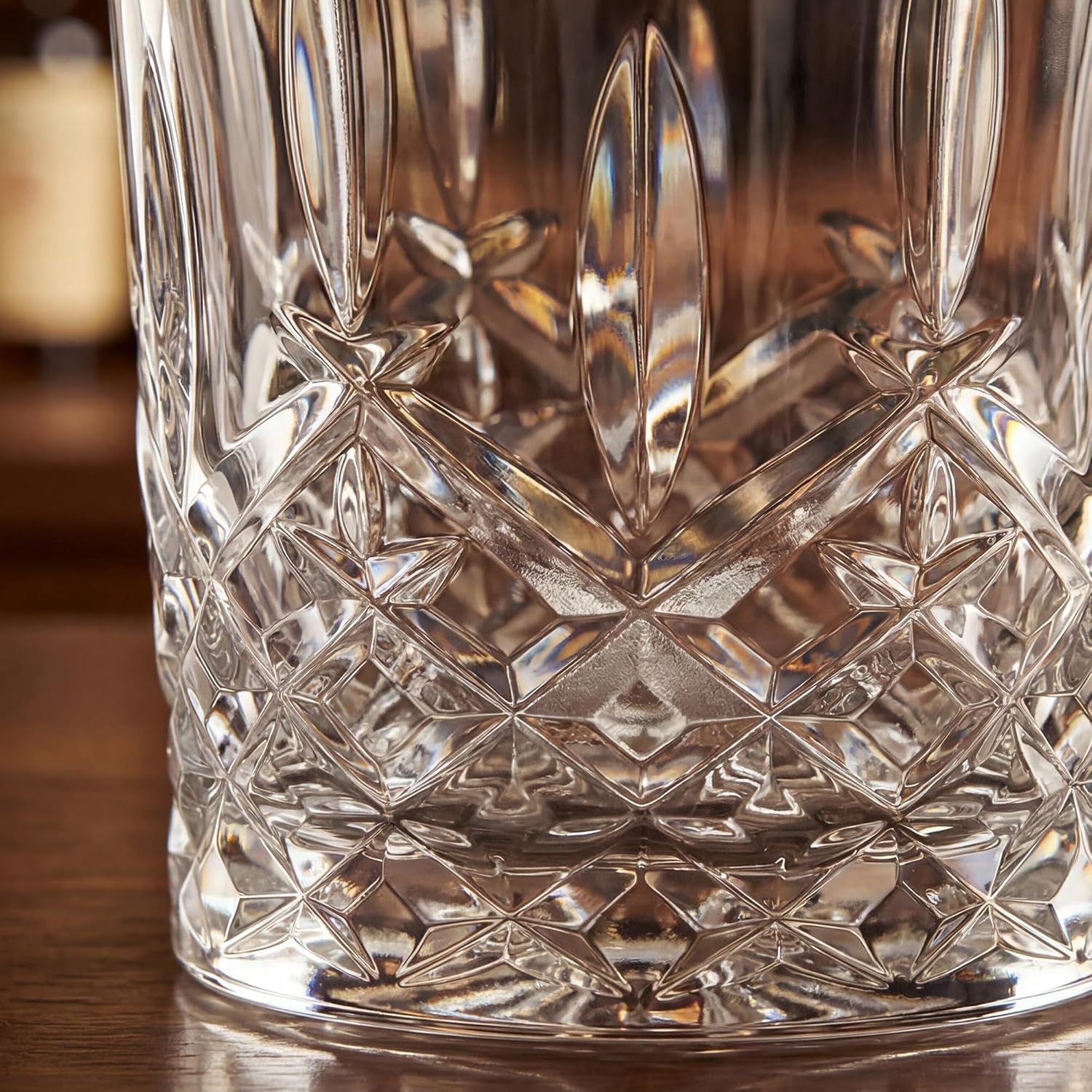 Marquis by Waterford Personalized Markham Square Decanter Set, Includes Custom Engraved 32oz Crystal Whiskey Decanter with Two Matching DOF Rocks Glasses for Scotch, Bourbon, Rye, Home Bar