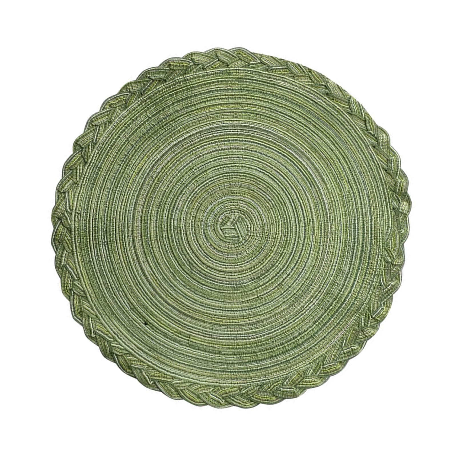 FACAILUO Functional Cotton Trivets for Kitchen Countertops and Dining Tables with Nonslip Base and Lace Trim