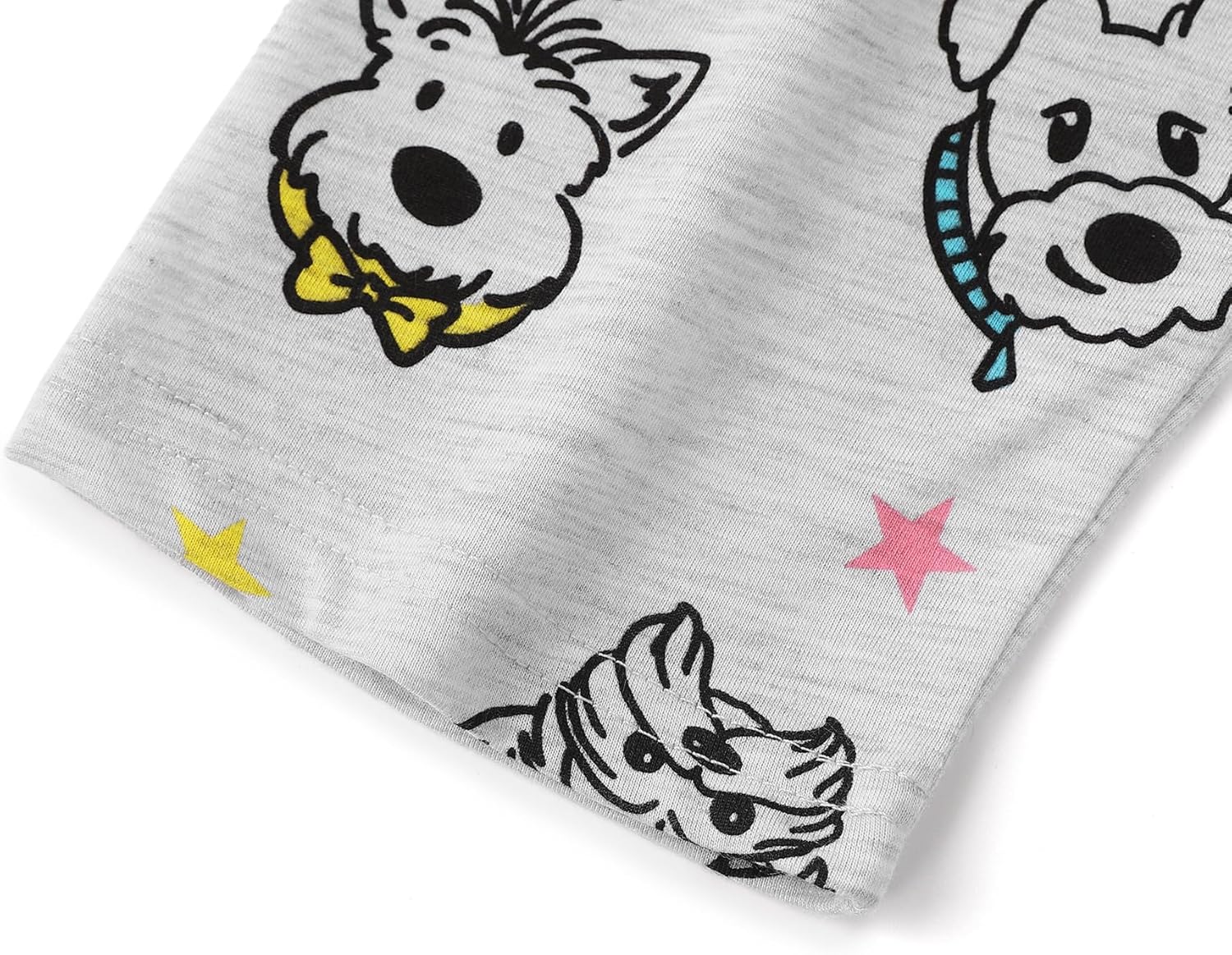 Cozchique Pajamas for Girls - Pink Wave Striped Long Sleeve PJ Set Ultra Soft Jammies Size 6-18 - Image 6