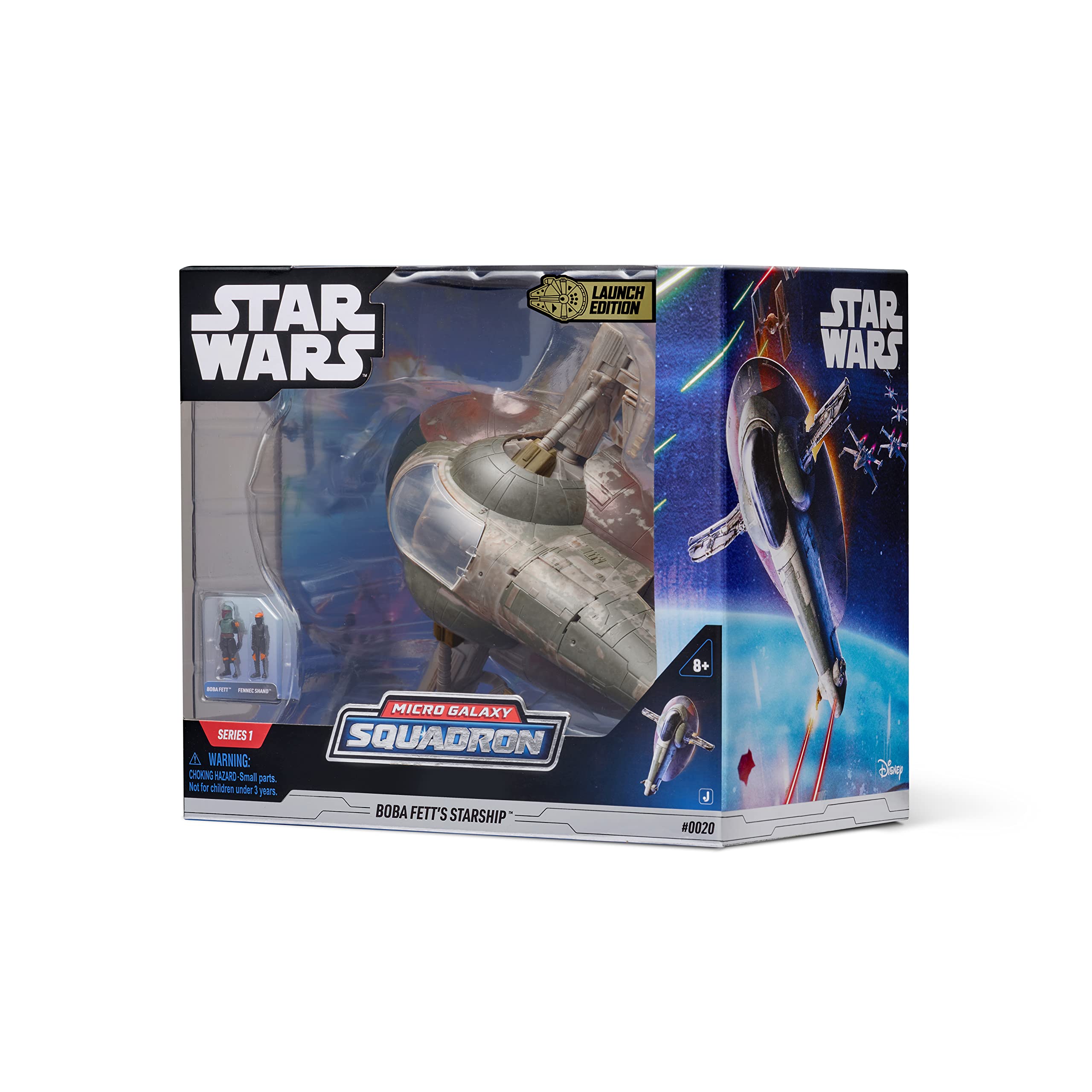 Star Wars Micro Galaxy Squadron Clase Starship Boba Fett