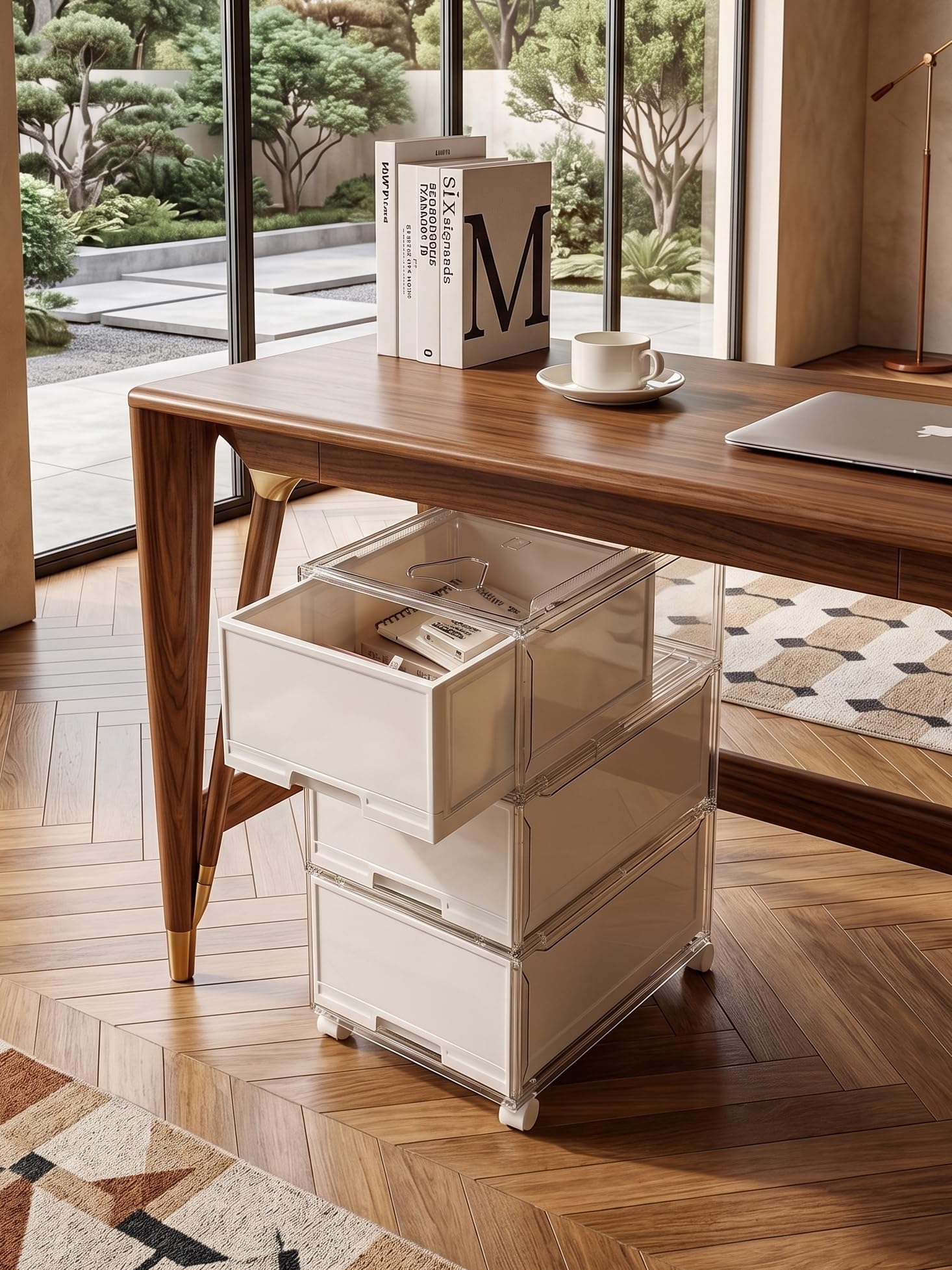 Gudemay Cajonera con ruedas, sistema de organización modular