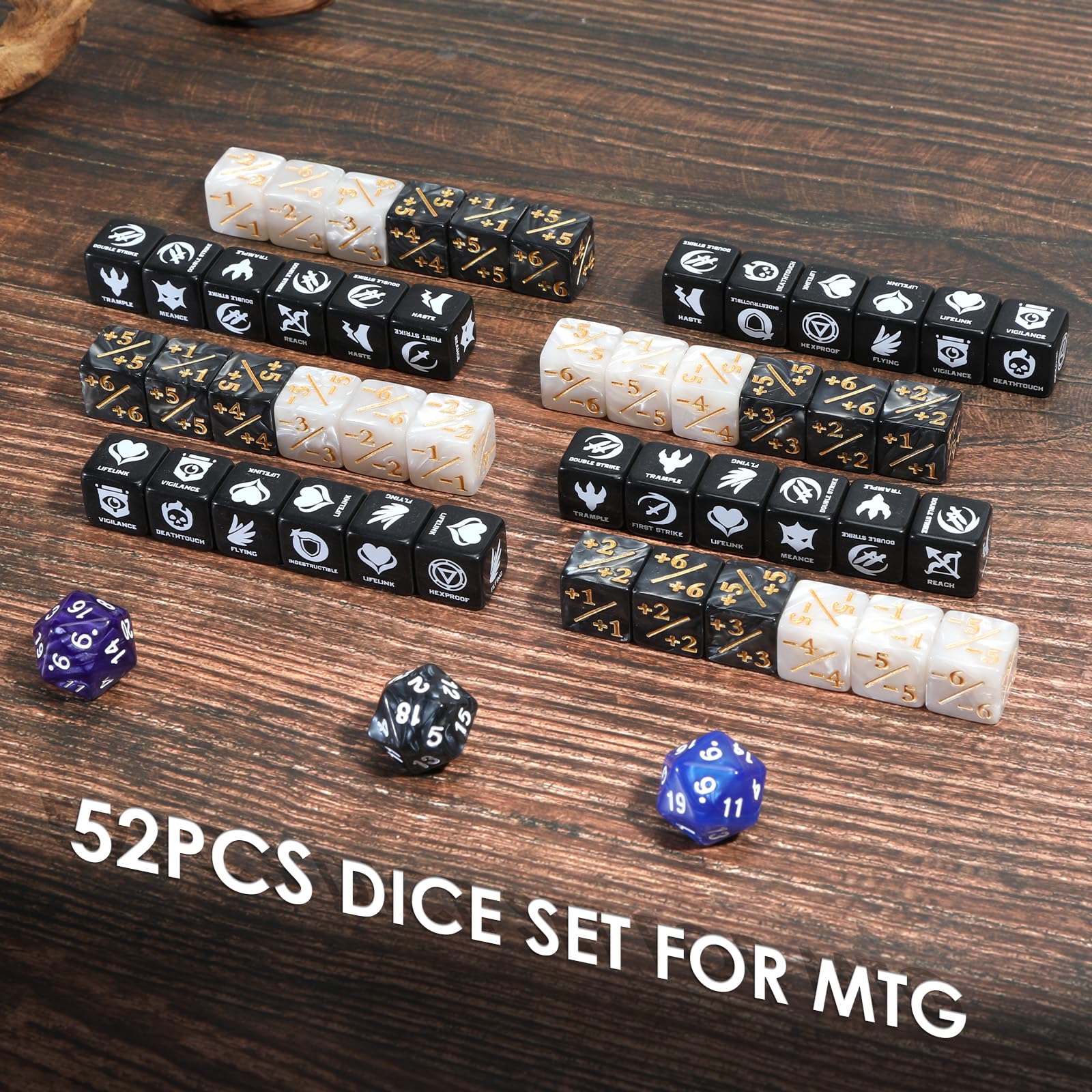 Amazon.co.jp: MTGダイス51個セット - Abilities キーワード