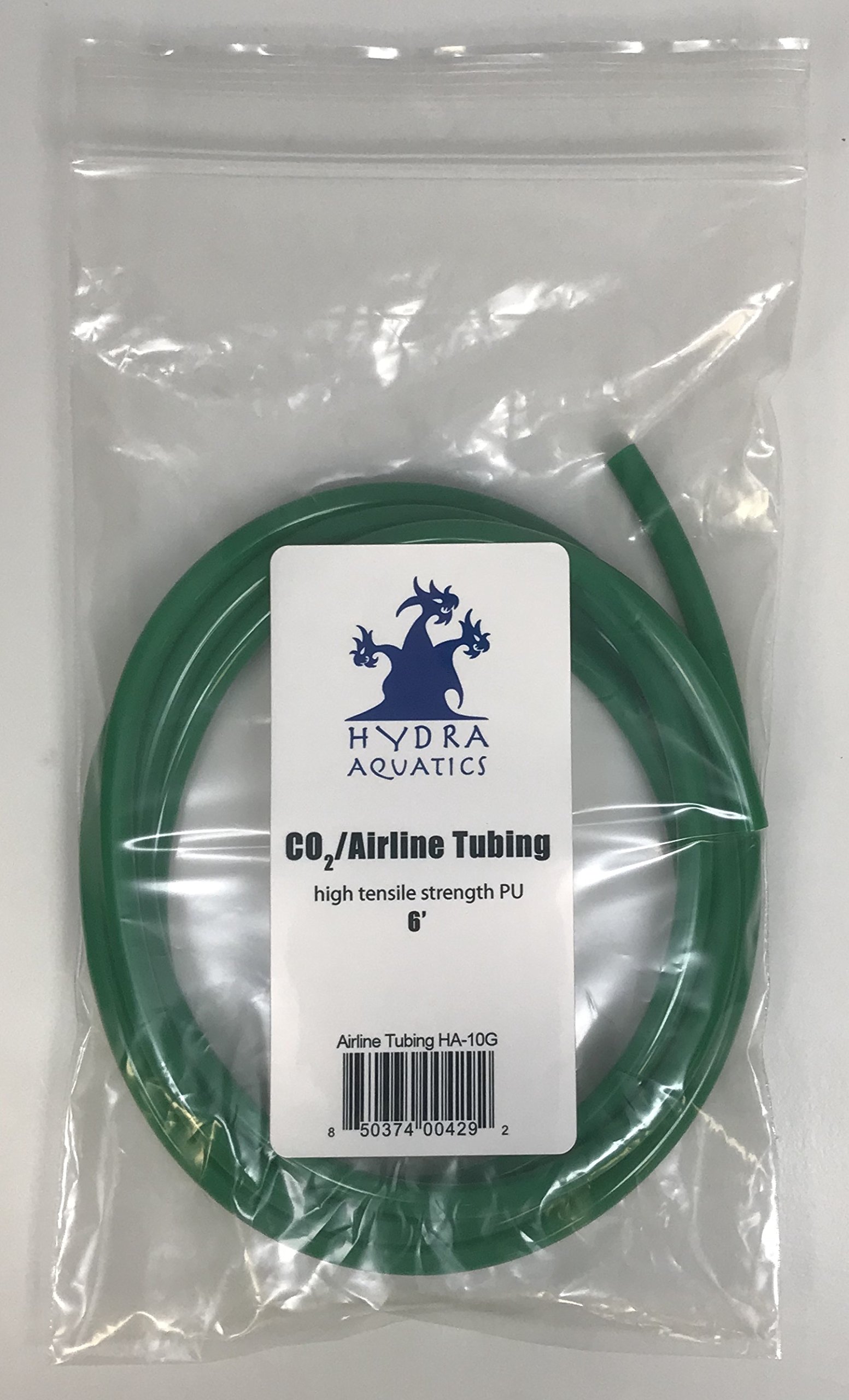 Hydra AquaticsHA-10G Airline Tubing, 6', Green