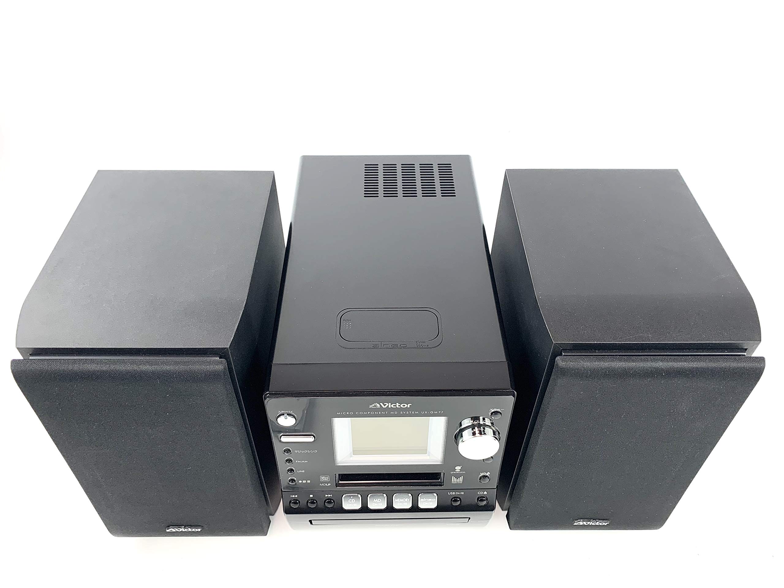 Victor GM77 ミニコンポ CD MD USBビクター CD/MD メモリーチューナー 