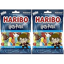 Haribo Harry Potter, Caramelle Gommose Edizione Limitata, Gusto Frutta, Ideale Come Regalo – 160gr (Confezione da 2)