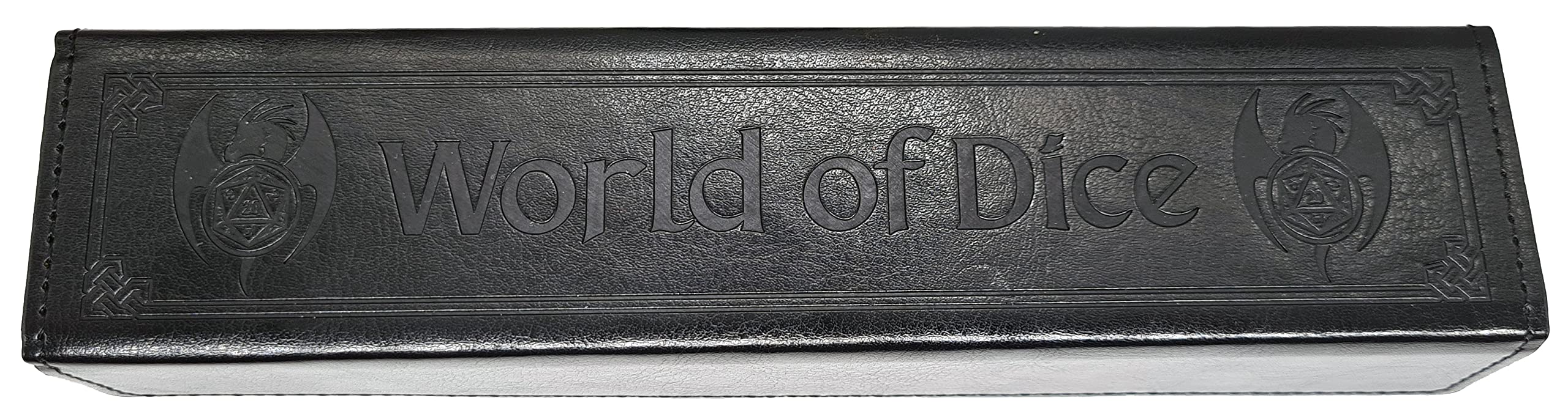 Premium Würfelset (W20 bis W4) - handgefertigte DND-Würfel, polyedrische RPG-Würfel für Dungeons and Dragons (D&D), Pathfinder, Cthulhu, DSA - 7-teiliges Set mit scharfen Kanten & Glitzer-Effekt