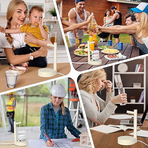 Miniatura 5 de Keweis Dispensador de agua de escritorio, dispensador inteligente de botellas de agua para 5 galones y todas las botellas, dispensador de jarra de