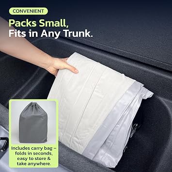 Woowind Inflating Air Mattress Compatible withTesla Model Y Self (20202025, Juniper) 2-Person Car Camping Inflatable Bed for Trunk/Back Seat Folded, Built-in 12V Pump with Auto-Stop
