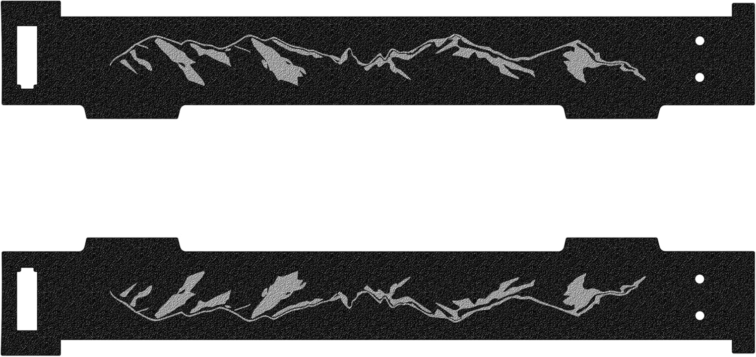 Inner Bedside Liner Overlays - Compatible with 2016-2023 Short Bed Tacoma