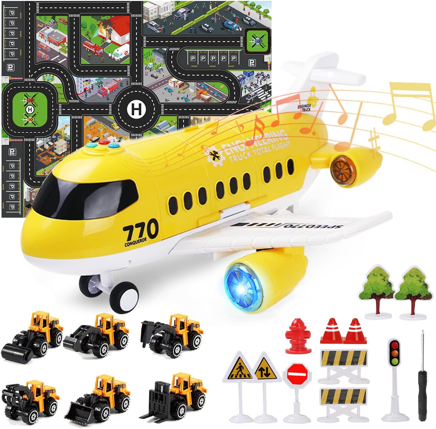 Airplane Truck Set