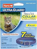 Hartz UltraGuard Purple Flea & Tick Collar for Cats & Kittens - 7 Months Protection, Water-Resistant