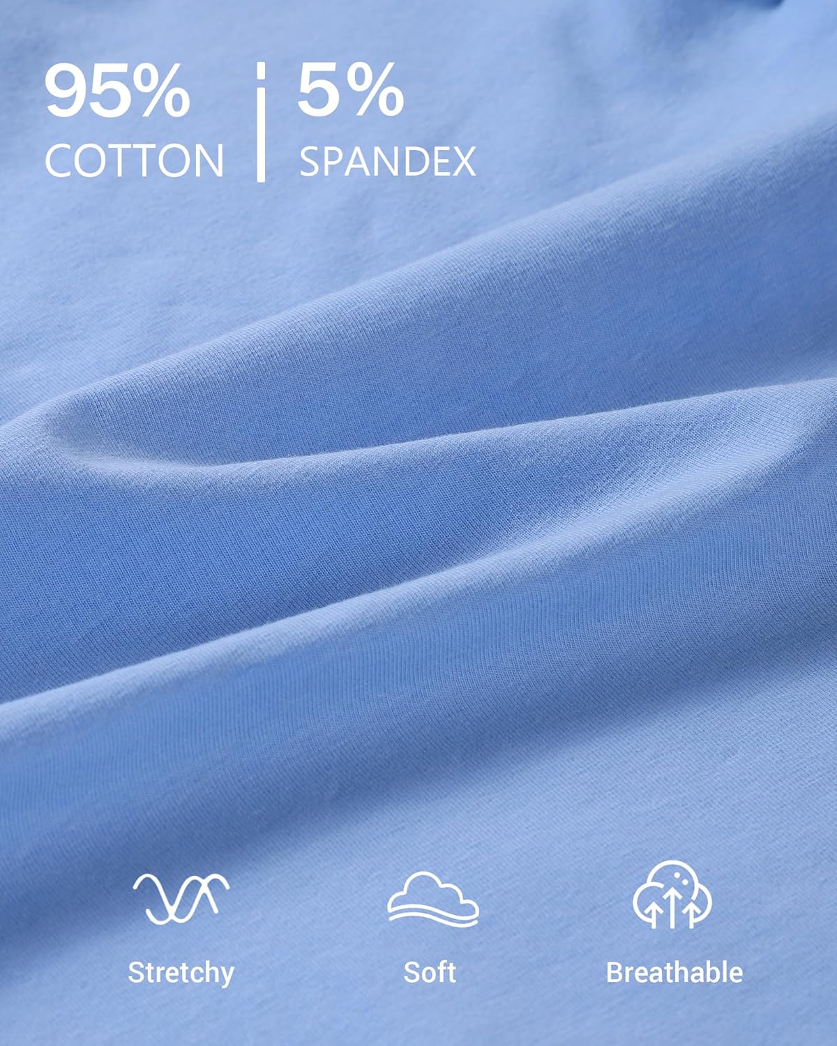 3 Pack Baby Boys Short Sleeve Cotton T-Shirts Toddler Boy Clothes Tee Size 18M-5T - Image 6